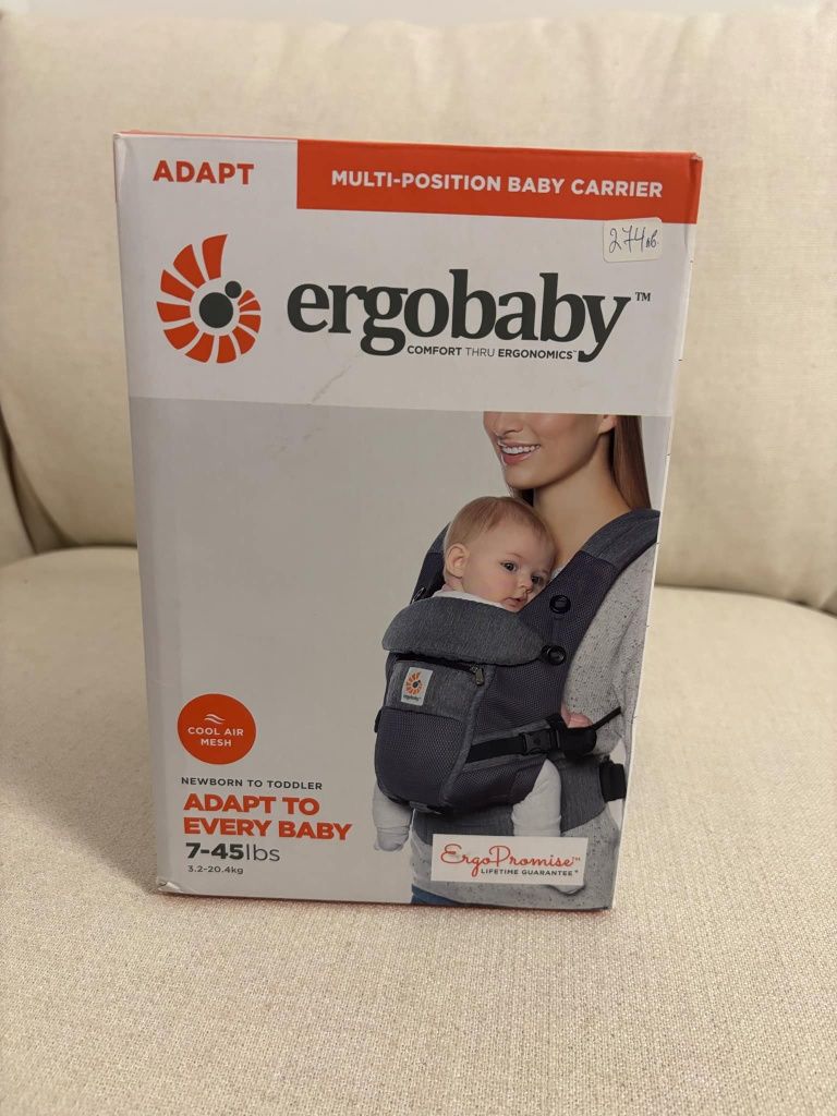 Ergobaby Ергономична Раница Кенгуру Бебешка Раница С Три Позиции