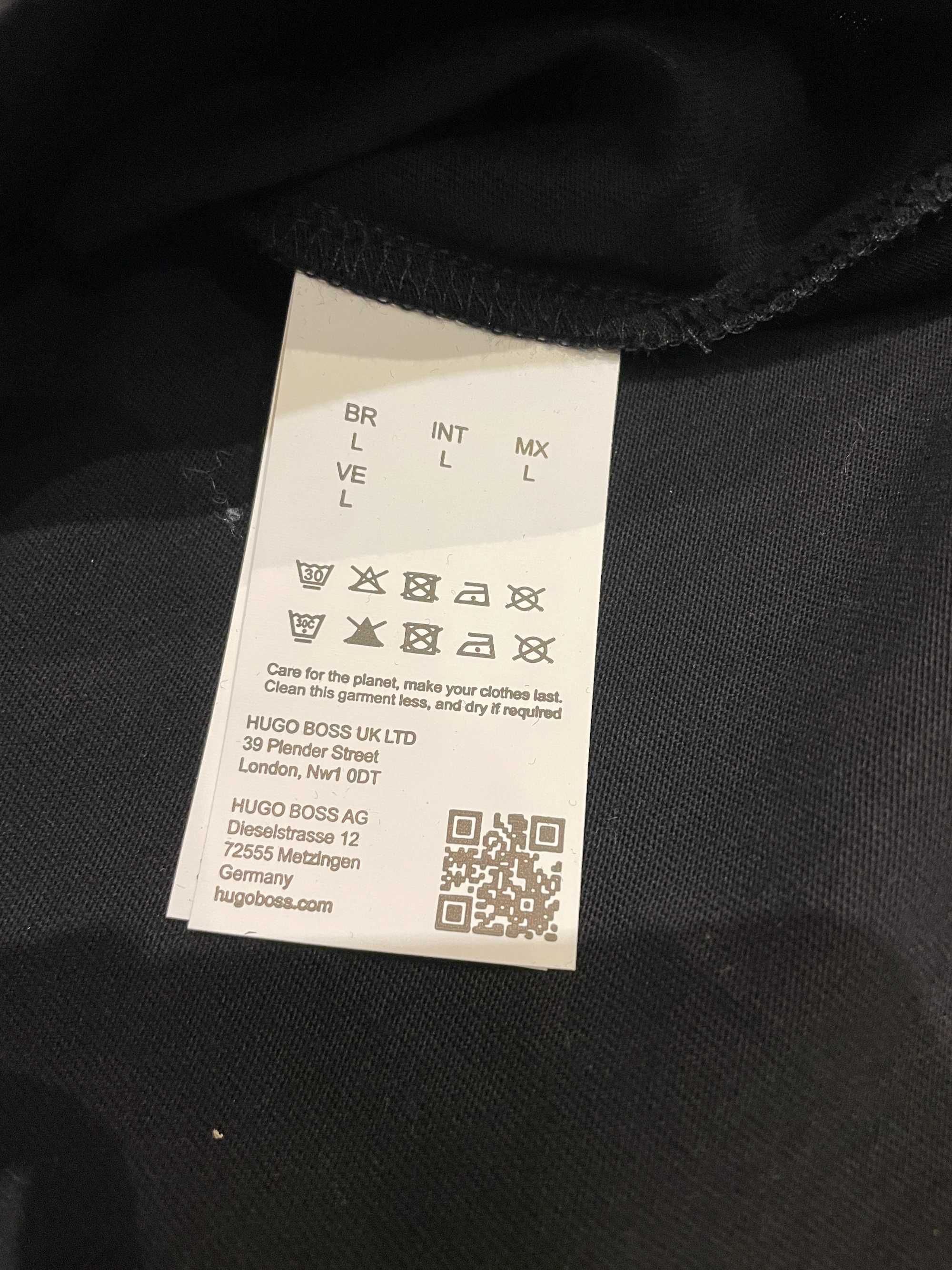 Оригинална тениска HUGO BOSS Dedico с фигурална щампа: M, XL и XXL