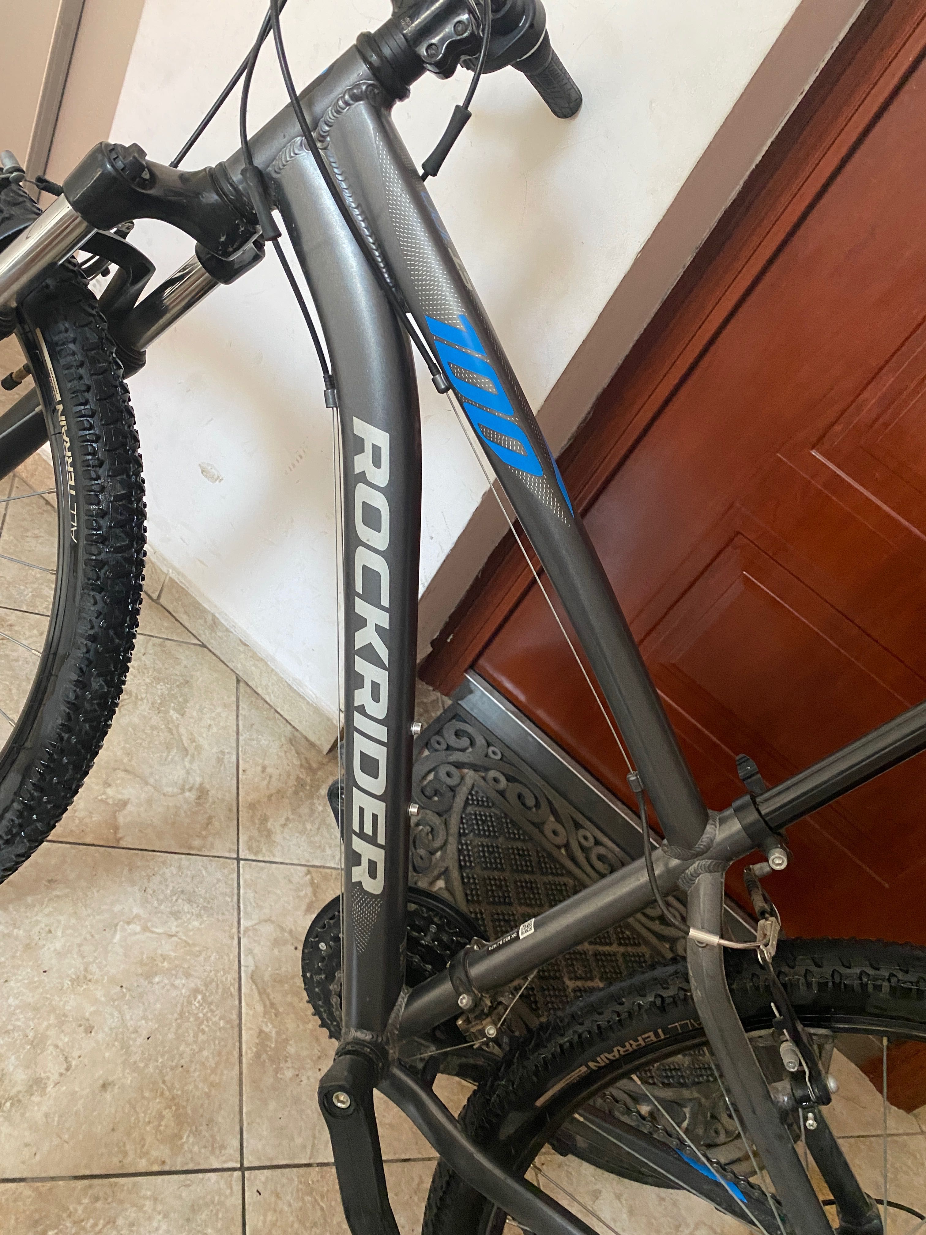 RockRider Планински Велосипед ST 100, 27,5", СИВ