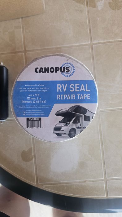 Bandă etansare rulotă