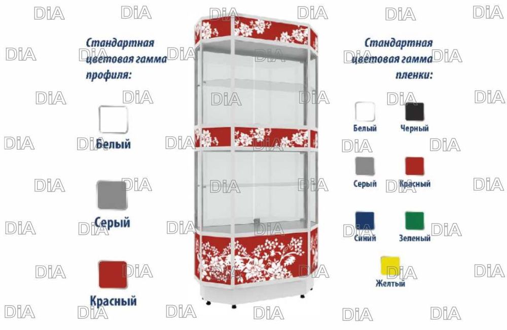 Oynaly prilavkalar, Акция, savdo uskunalari vitrinalar stellajlar