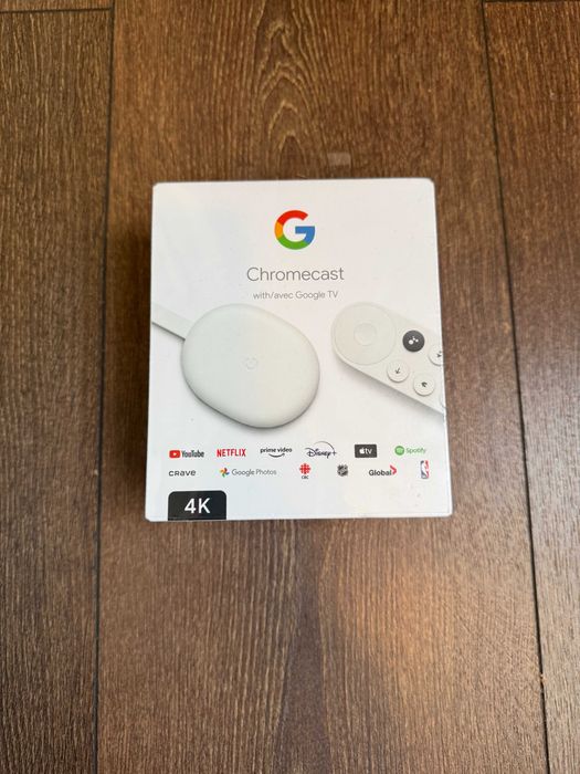 google Chromecast чисто ново