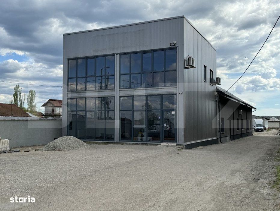 REDUCERE!!! Spatiu tip hala, P + 1, 760 mp, teren de 800 mp, Brestei