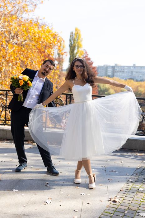 Rochie de mireasa/cununie civila