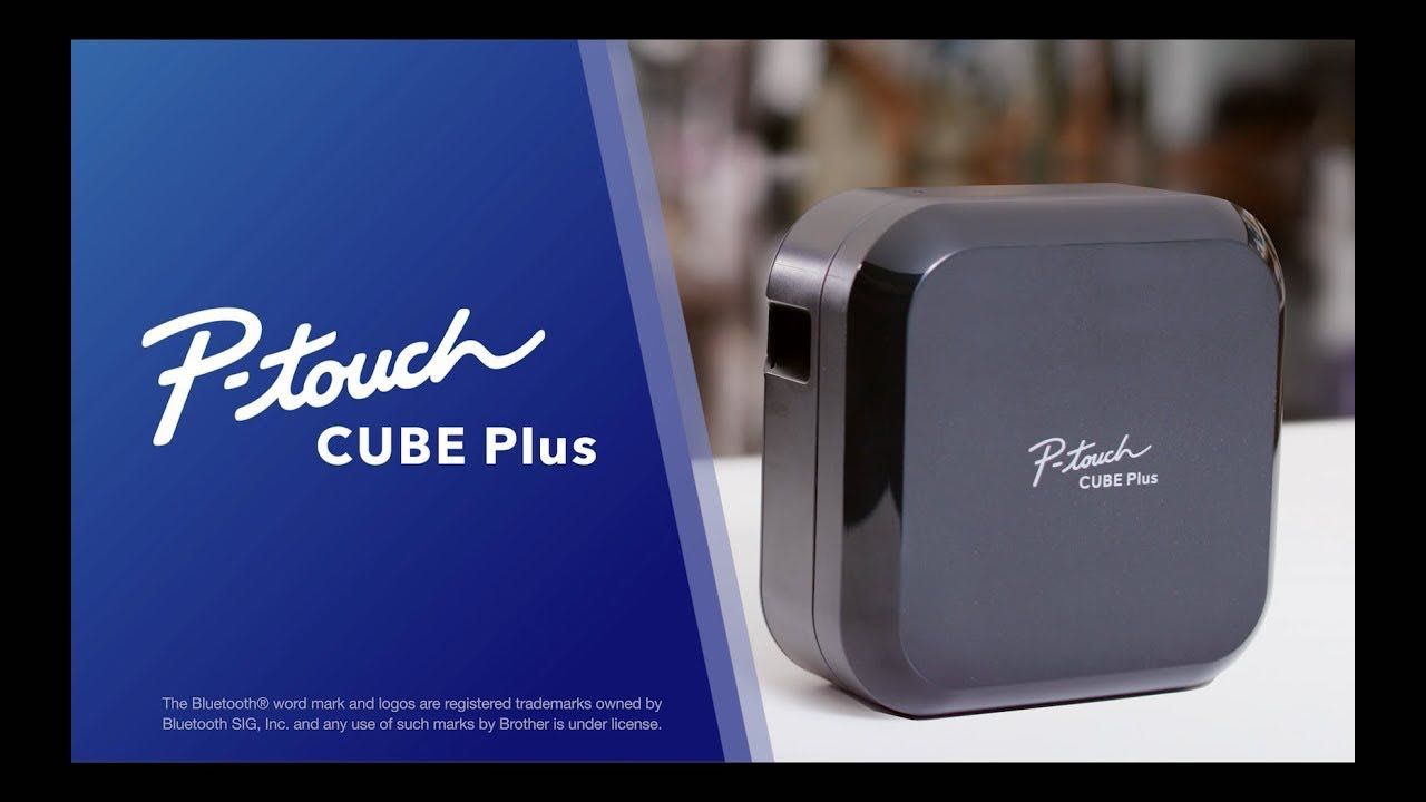 Brother PT-P710BT P-touch CUBE Plus imprimantă etichete Bluetooth