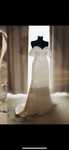 Rochie mireasa alba, material tafta, facuta pe comanda