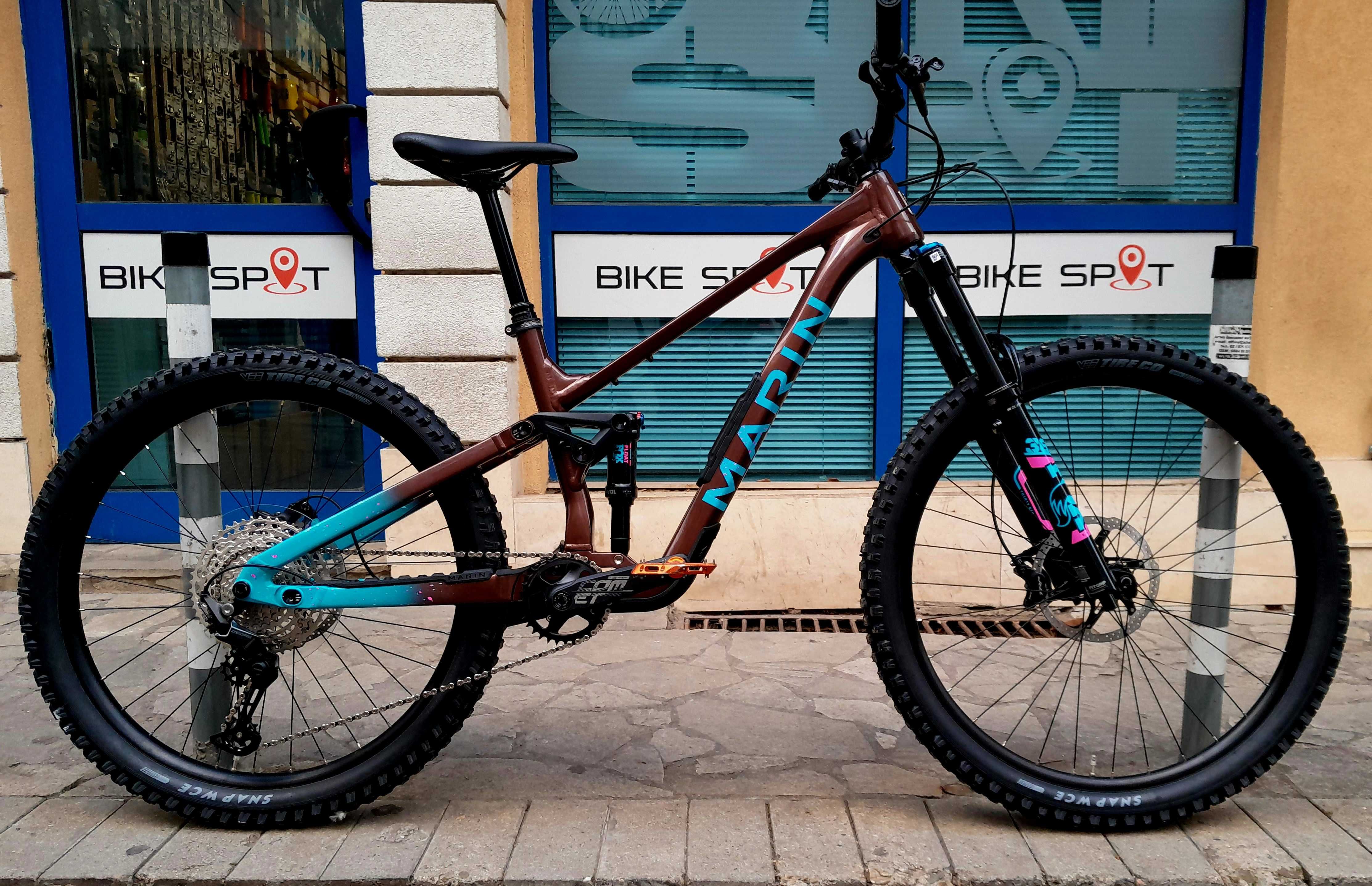 29/27.5 - L Marin Alpine-Trail MX Enduro 160/170mm Brown Fox 12sp
