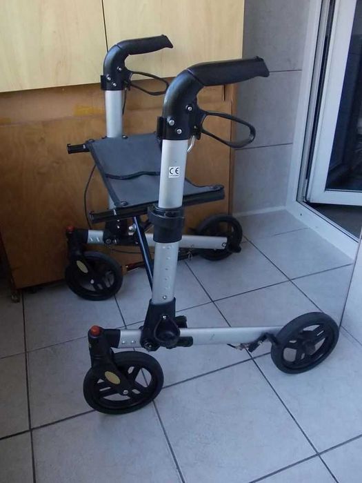 Rolator aluminiu TOPRO TROJA 2G,cadru mers 4 roti ortopedic,pliabil