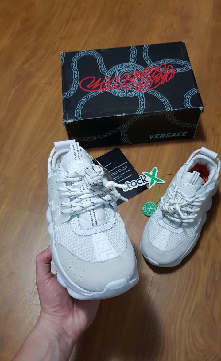 Adidași Versace Chain Reaction • STOC: 38 • Livrare rapidă 1-2 zile •