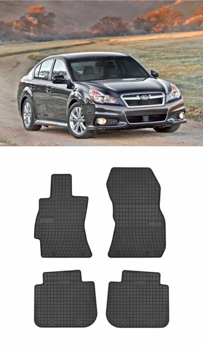 Гумени стелки за Subaru Forester 12-18 Legacy 09-14 Outback 09-14