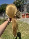 Cap de manechin blond , nou niciodata folosit
