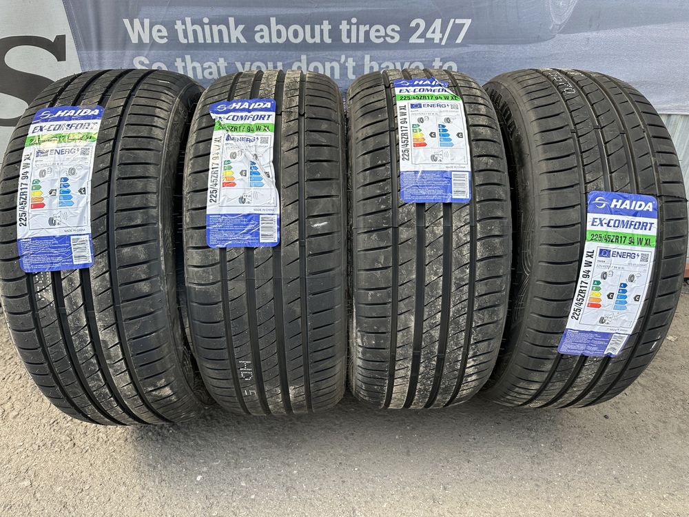 225/45 R17 HAIDA COMFORT anvelope noi vara 2024 Montaj inclus