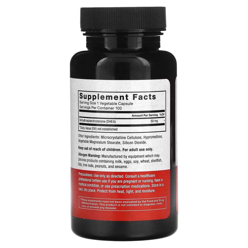 ДГЭА Force Factor 50мг 100 капсул DHEA из Америки