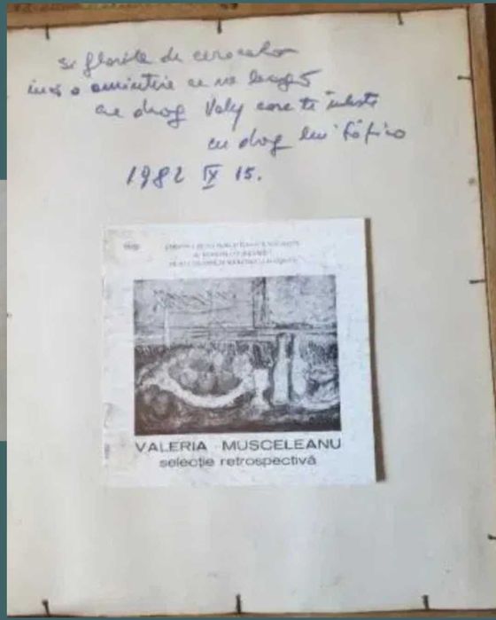 Pictura pe panza Valeria Musceleanu