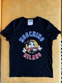 Оригинална тениска Moschino - черна