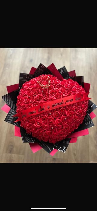 Buchete trandafiri săpun