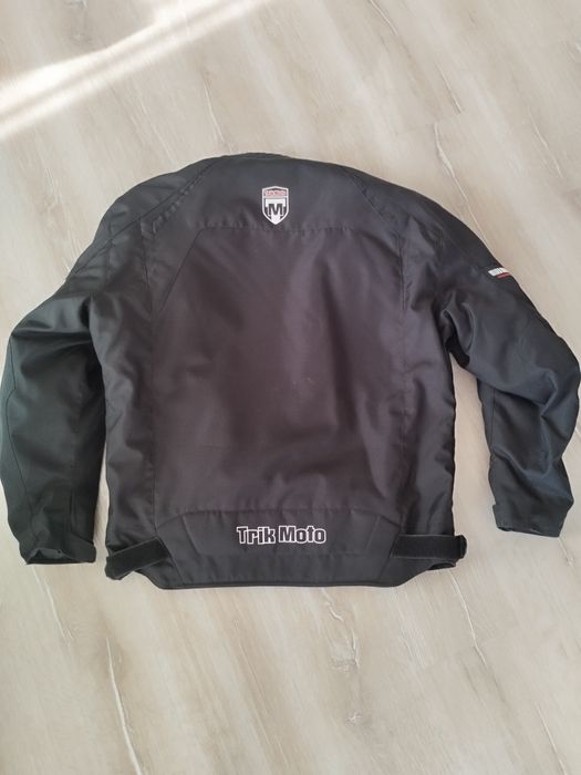 Мото екип с гащеризон, яке със сваляща подплата и обувки