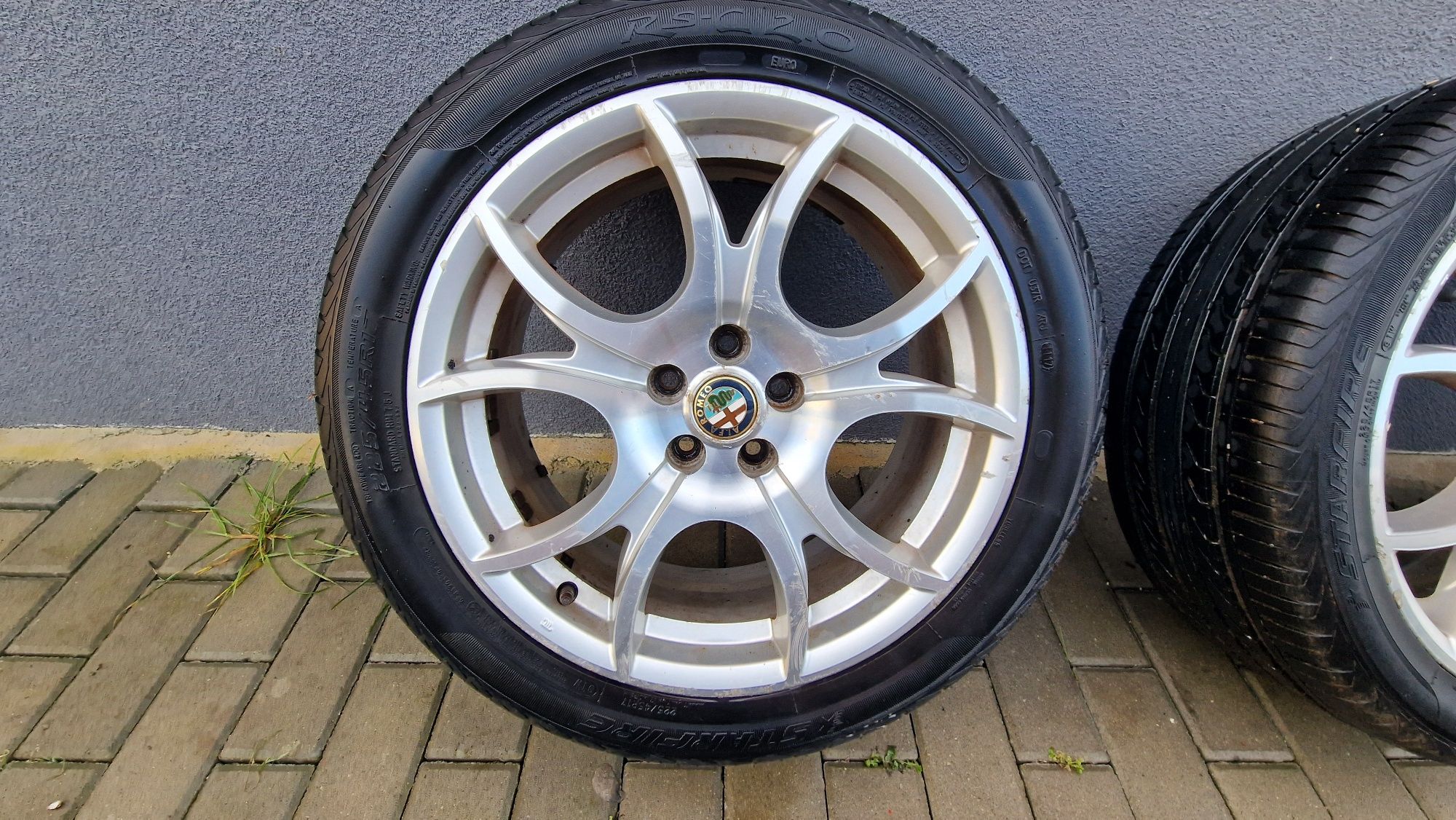 Джанти с гуми 17" 5х 99 за Alfa Romeo/ Алфа