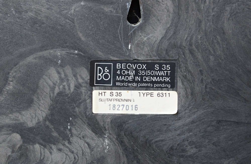 Boxe Bang & Olufsen Beovox S 35, B&O