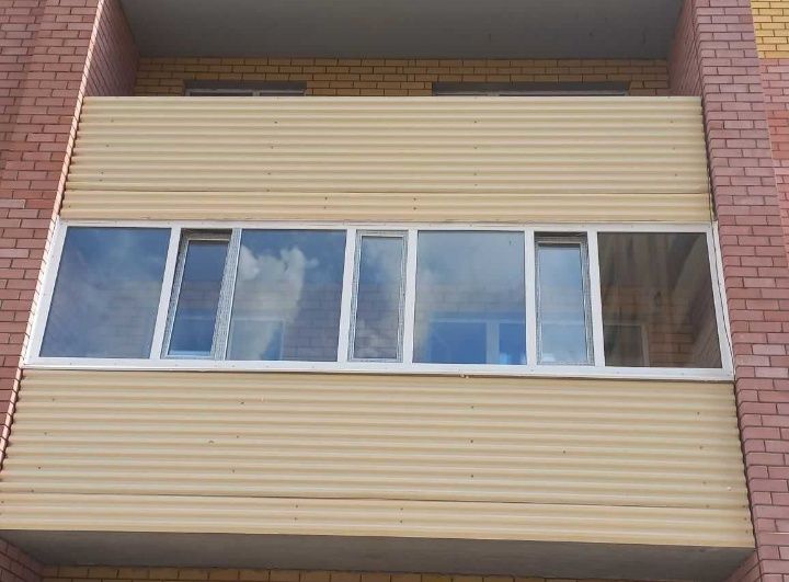 Пластиковые Окна Перегородка Витраж Входная Группа Балкон Остекление