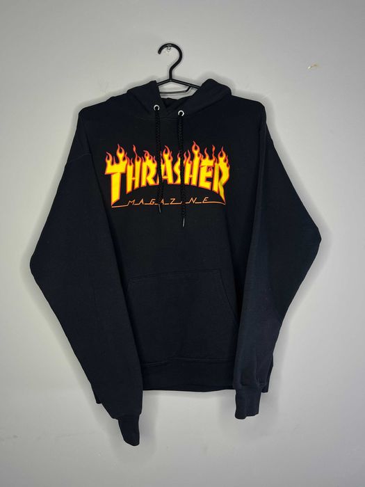 Thrasher Flame Pullover Hoodie Дамско Горнище