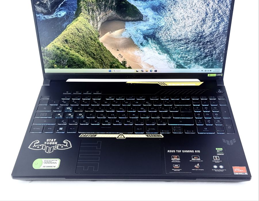 Лаптоп Asus TUF A16 165Hz Ryzen 9 7940HX 16GB 1TB SSD RTX 4070