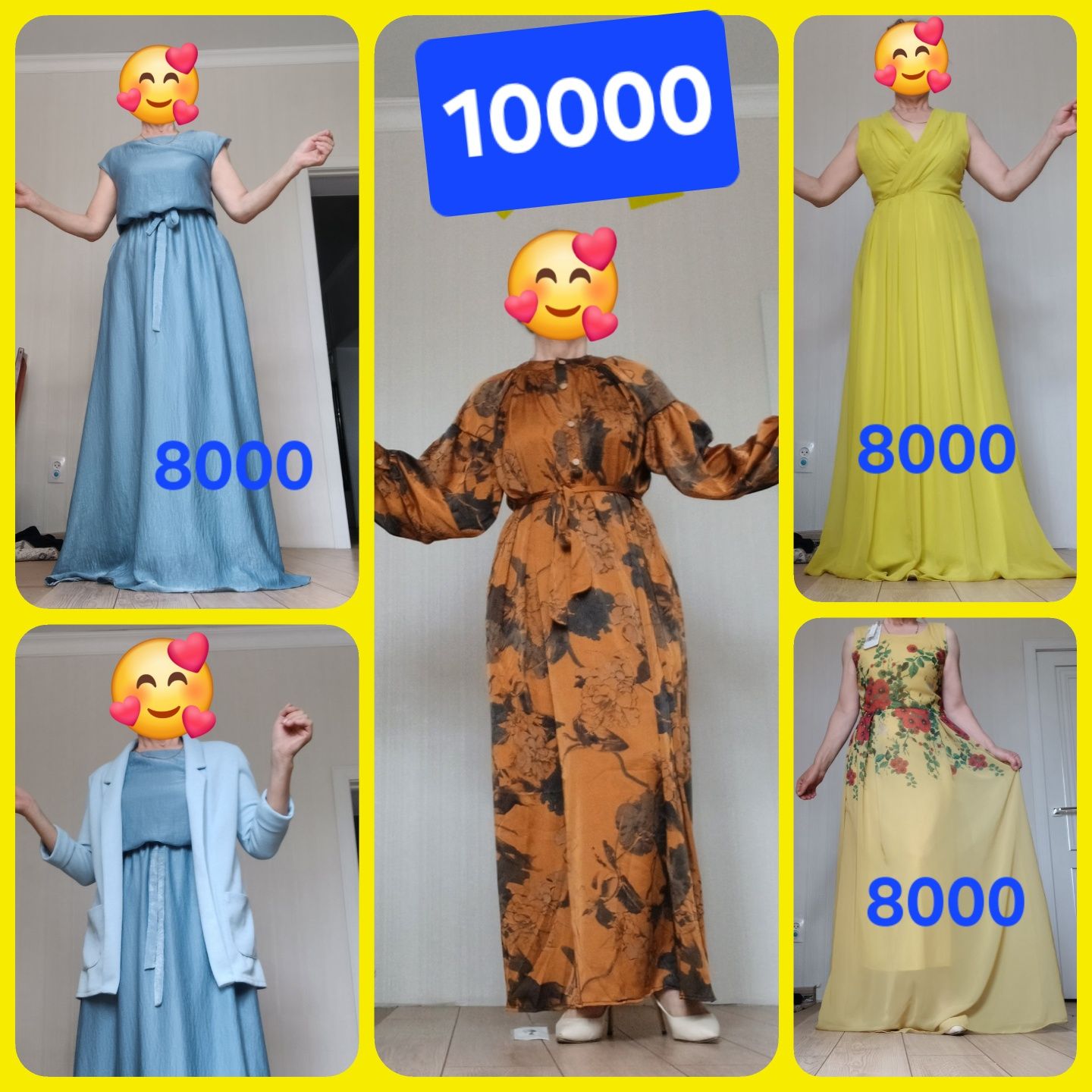 Платье вечернее по 3000т