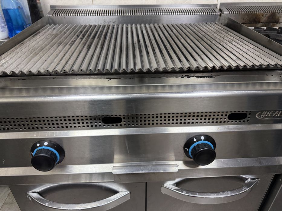 Vand grill roca vulcanica Ideal Inox