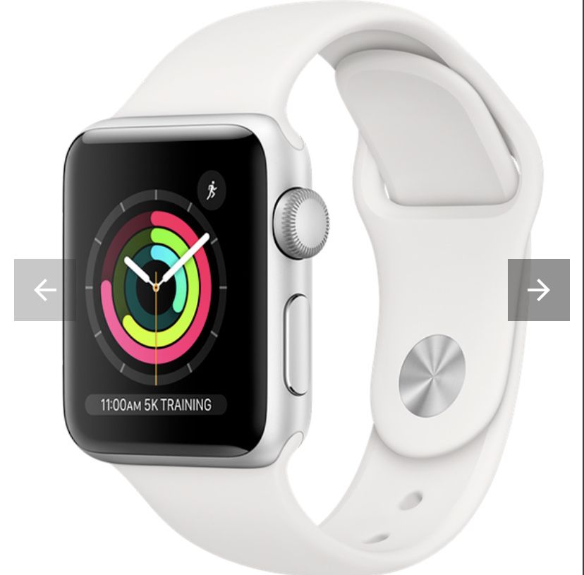 Дисплей на Apple Watch Series 3 gps 38 mm