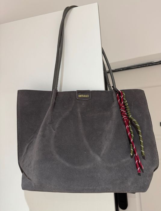 Сумка замша трендовая