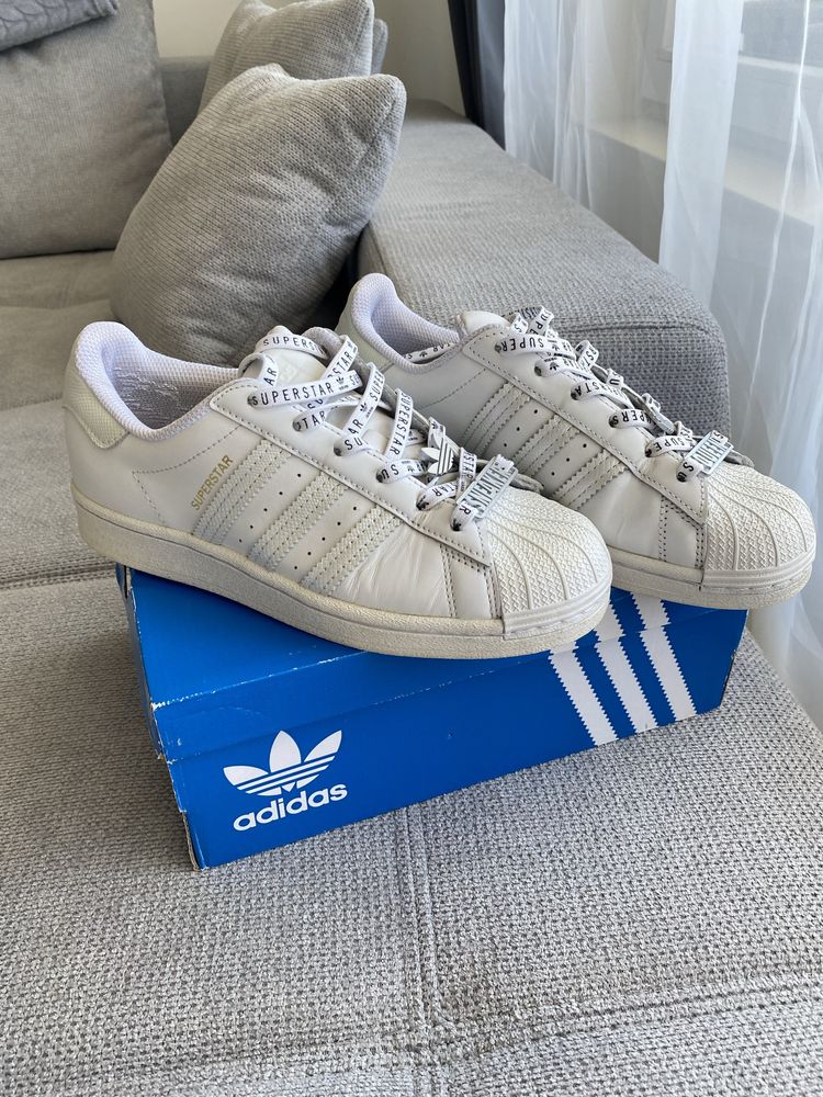 Маратонки Adidas superstar номер 37 1/3