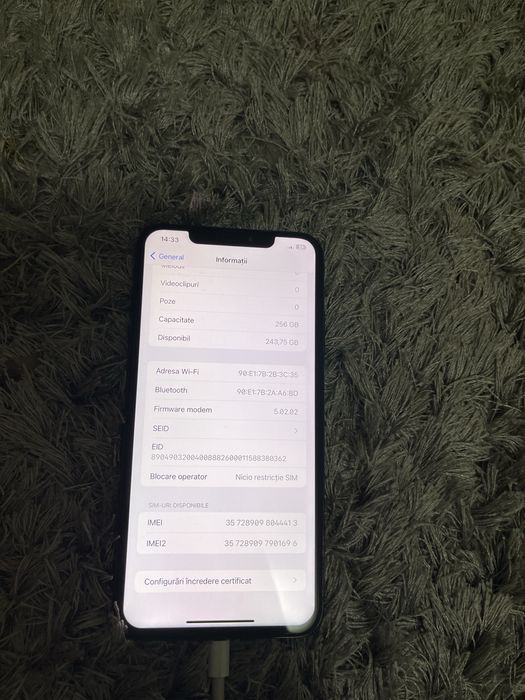 Vand Iphone XS MAX!! 256