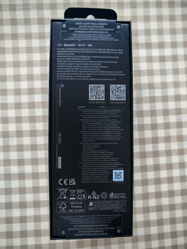 Samsung Galaxy Watch ultra Titanium white Sigilat