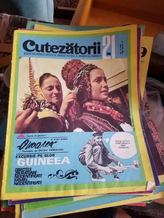 Vand reviste cutezatorii din ani 60-70