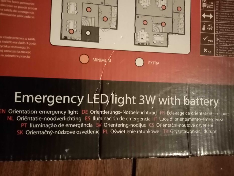 LED лампа 3W с батерия