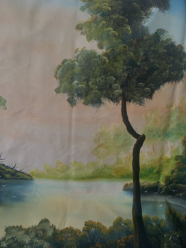 Vând pictura in ulei pe panza