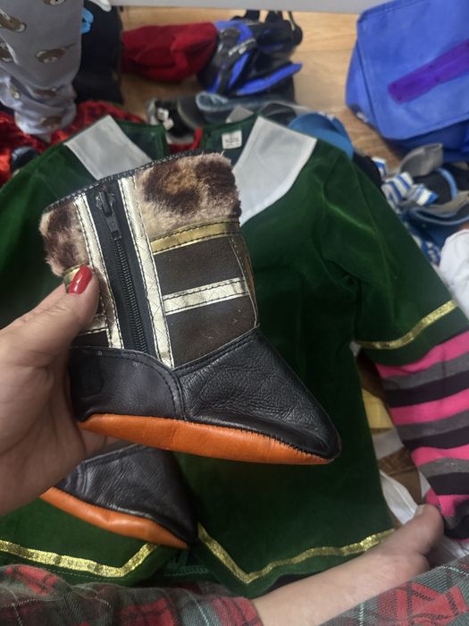 Детские Мәсі под национальный костюм