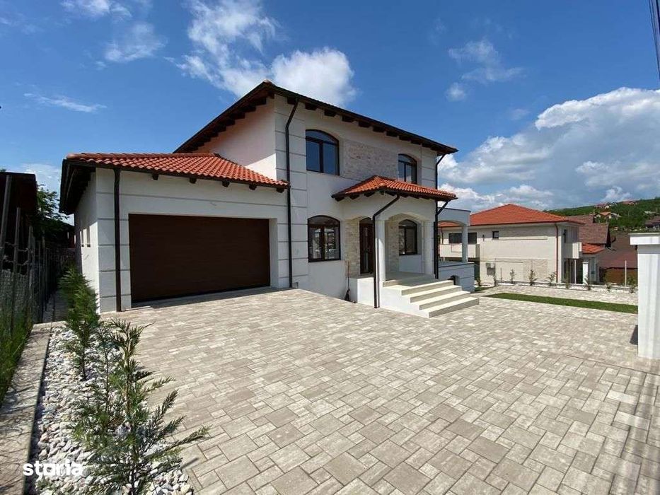 Casă deosebită , finisată , construcție nouă, stil mediteranean