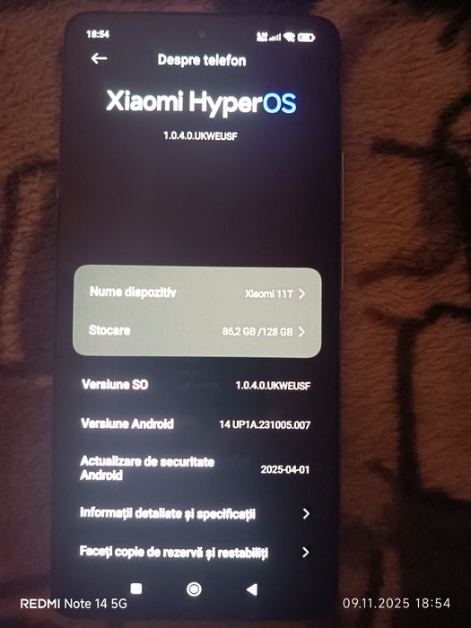 Vând Xiaomi 11t 5g impecabil!