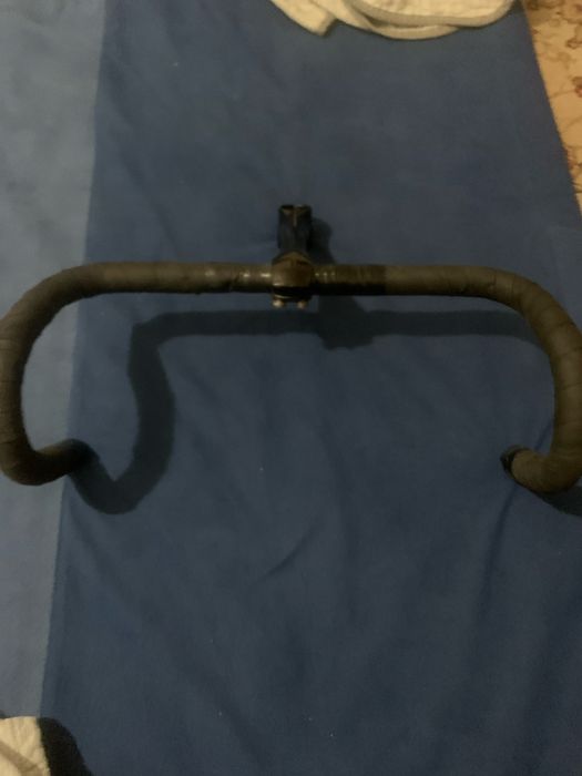 Баранка руль на фикс и шосс шоссейный велосипед с выносом