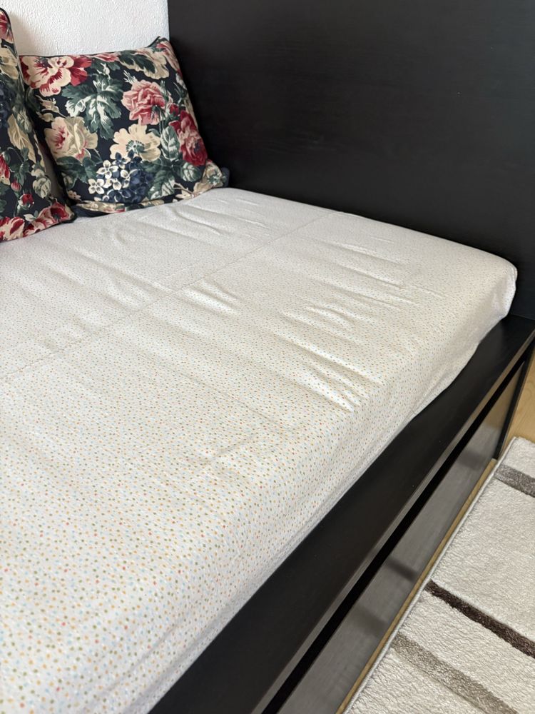 Ikea MALM високо легло с 2 контейнера
