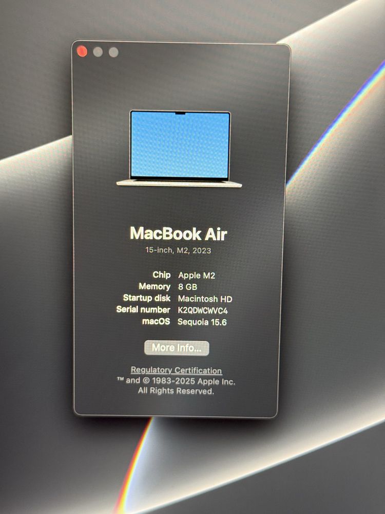 Macbook Air M2 2023