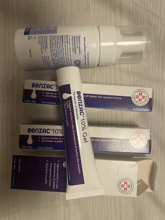 Galderma Benzac Gel 10% 40g + Spuma Detergent 130ml