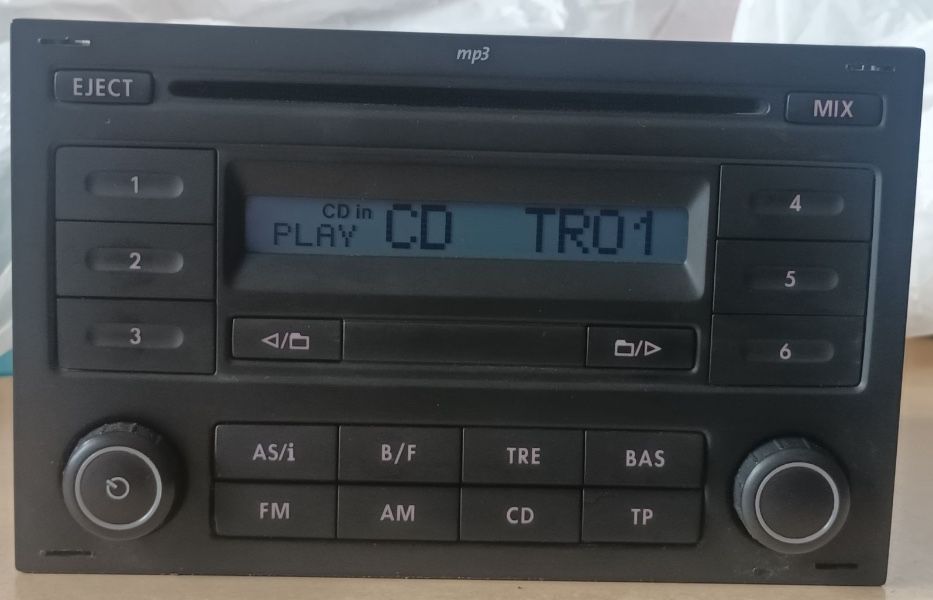 Radio CD original Volkswagen