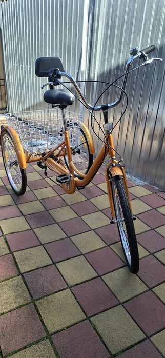 Tricicletă  roți 24"/ 6 viteze