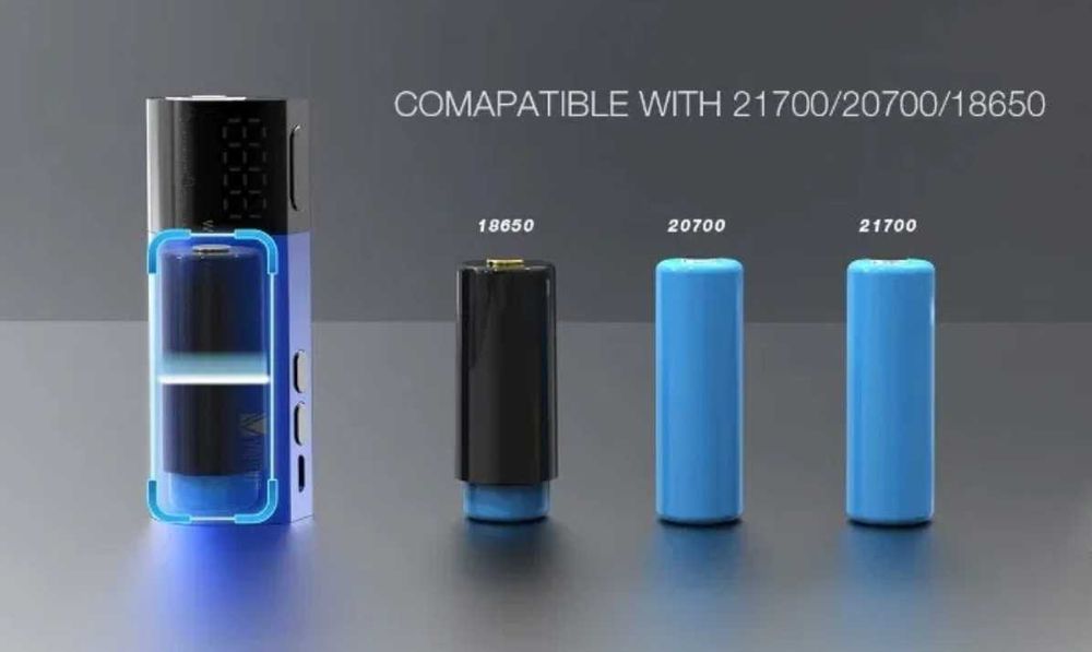 Mod tigara Vaptio VEX100 negru (black) cu display retro