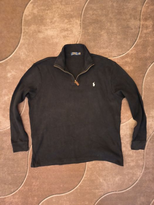 Памучен пуловер с цип POLO RALPH LAUREN  XL