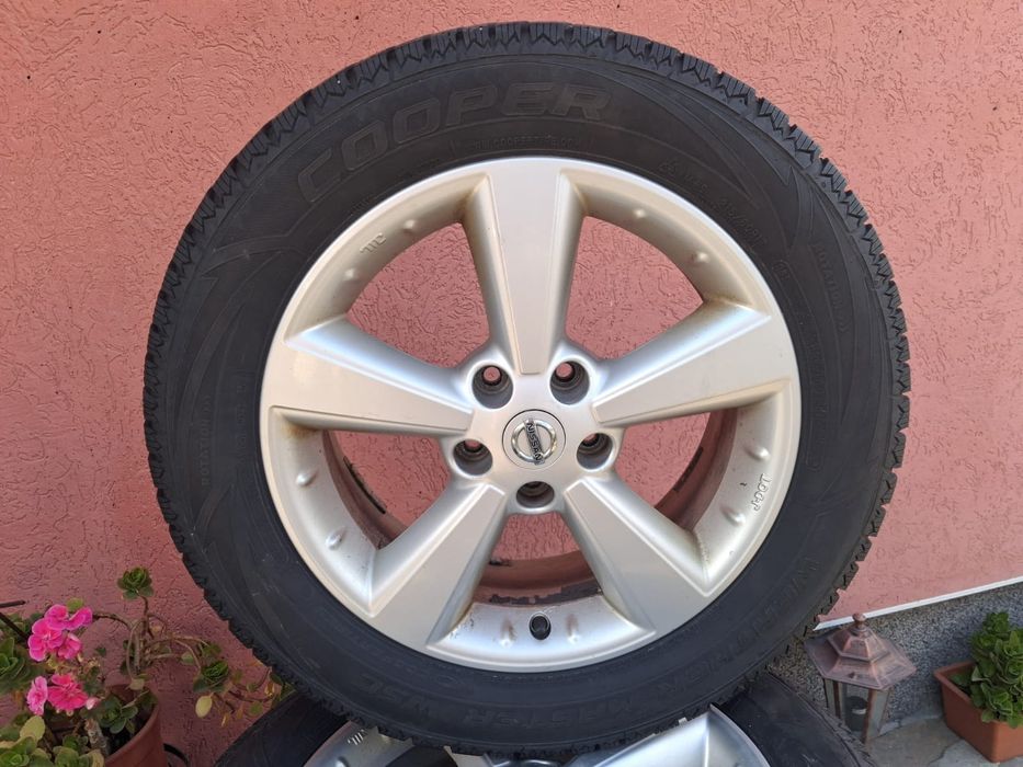 Set roti de iarna pt nissan qashqai 215 60 17