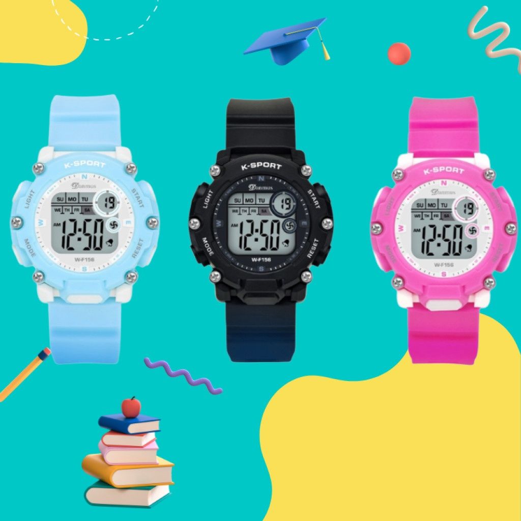 Детски дигитален спортен часовник K-SPORT WF156.