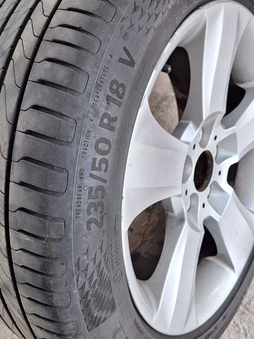 Алуминиеви, лети джанти с гуми, оригинални за BMW X3, X5, 18" цола,